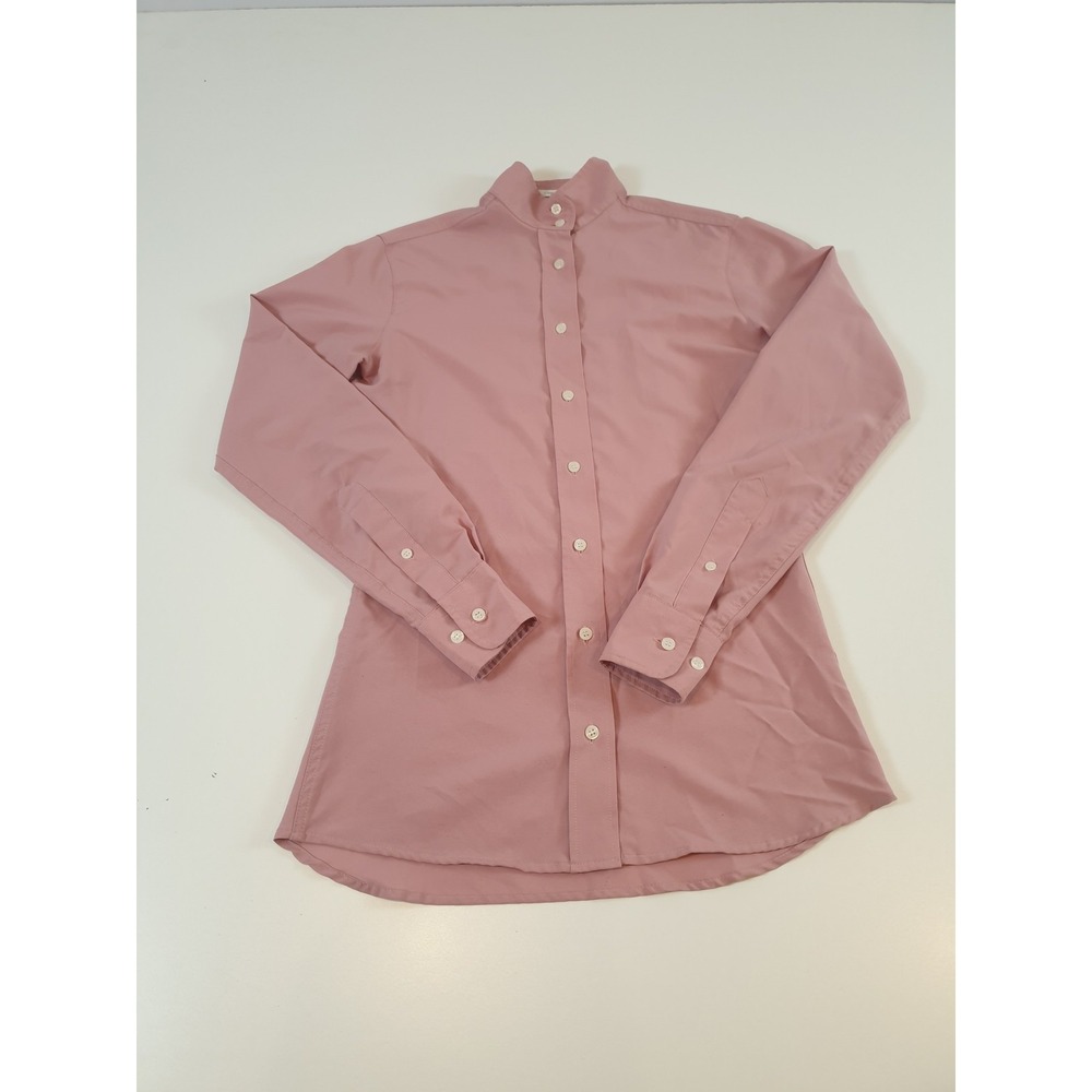 RJ Classics Sterling Shirt Womens 30 Long Sleeve Equestrian Show Button Up Poly